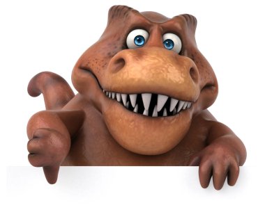 komik karikatür karakter holding afiş 