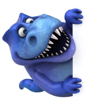 komik karikatür karakter holding afiş 