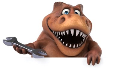 çizgi film karakteri holding anahtarı