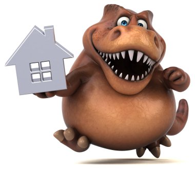 çizgi film karakteri holding evi 