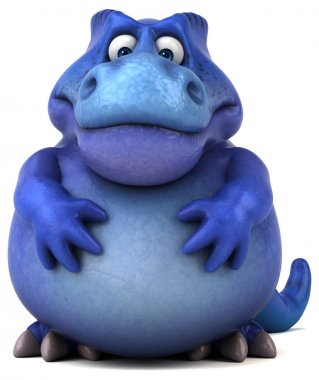 şirin eğlenceli dinozor 