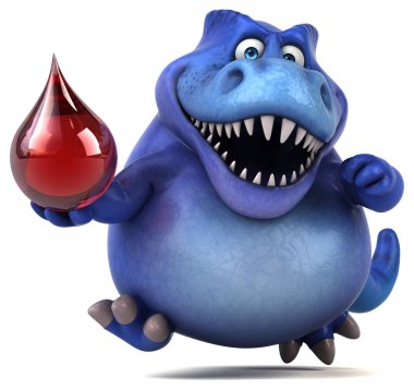 çizgi film karakteri holding açılan eğlenceli