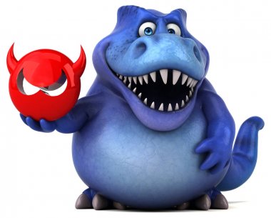 Virüsten koruma tutan eğlenceli çizgi film karakteri