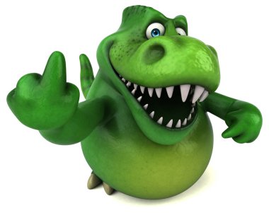 şirin eğlenceli dinozor 
