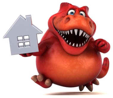 çizgi film karakteri holding evi 