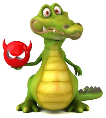 Virüsten koruma tutan eğlenceli çizgi film karakteri