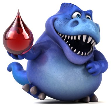 çizgi film karakteri holding açılan eğlenceli