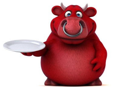 plaka tutarak çizgi film karakteri