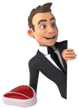  işadamı holding et