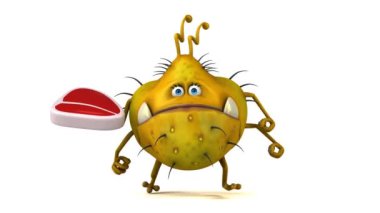  eti holding çizgi film karakteri