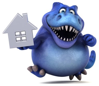 çizgi film karakteri holding evi