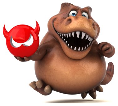 Virüsten koruma tutan eğlenceli çizgi film karakteri