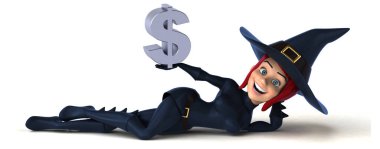 Seksi cadı holding Doları 