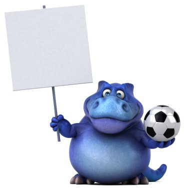 komik karikatür karakter holding topu  