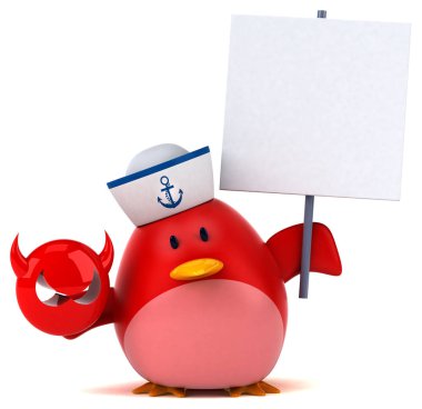  çizgi film karakteri holding virüs