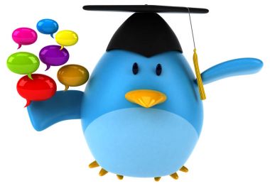  çizgi film karakteri kabarcıklar holding