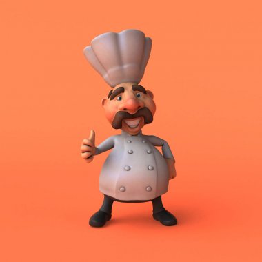 Çizgi film Şef başparmak ile