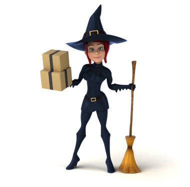 Seksi cadı holding kutuları  