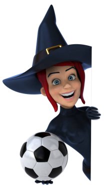 Seksi cadı holding topu 