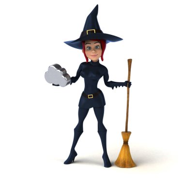 Seksi cadı holding bulut 