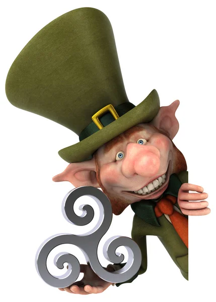 Fun leprechaun -  Illustration — Stock Photo, Image