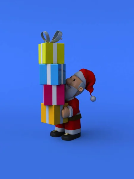 Grappige Kerstman — Stockfoto