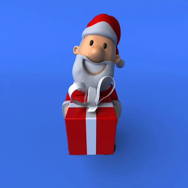 Divertido santa claus — Foto de Stock