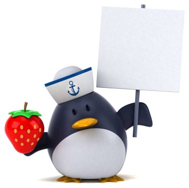 çizgi film karakteri çilek ile  