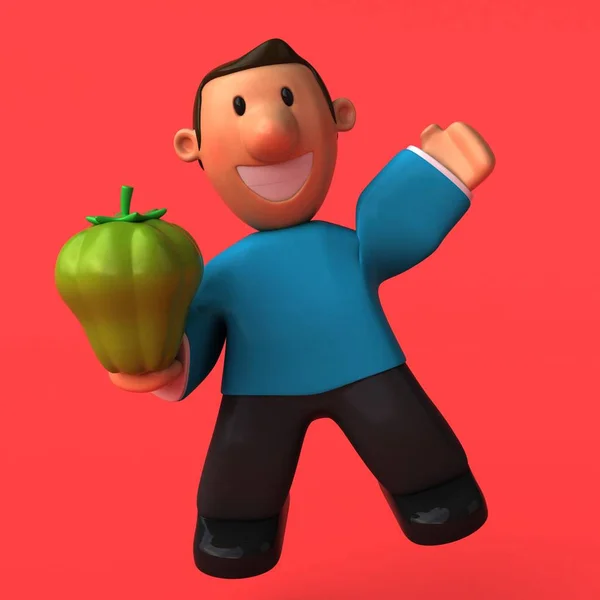Seriefiguren med peppar — Stockfoto