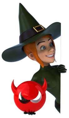 Seksi cadı holding virüs