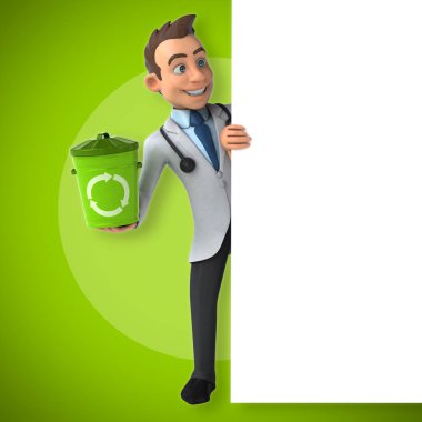 Doktor holding bin 