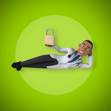  Doktor holding kilit