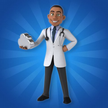  Doktor holding bulut