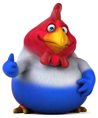 Fransız piliç eğlenceli 