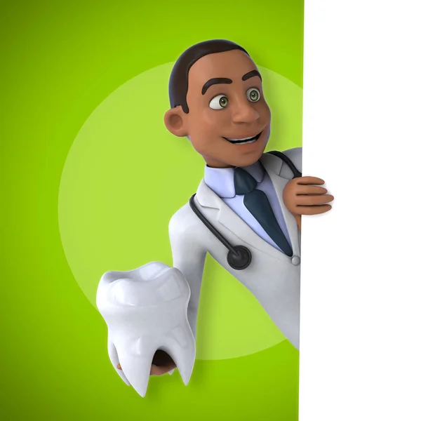 Doctor sosteniendo diente —  Fotos de Stock