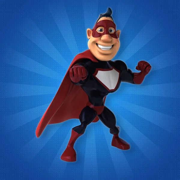 Fun superhero character — Stock Photo, Image