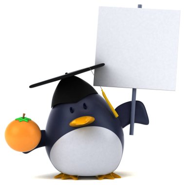 Turunculu komik çizgi film karakteri 