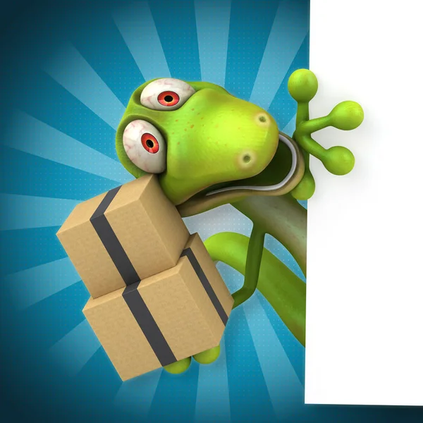  çizgi film karakteri ile kutuları