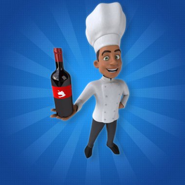 Şef holding şarap 