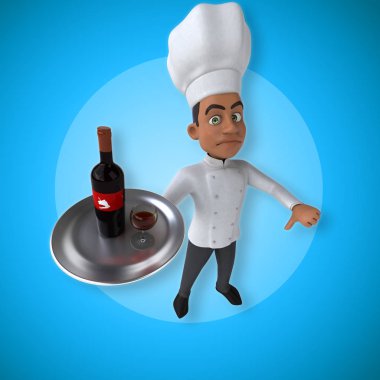 Şef holding şarap 