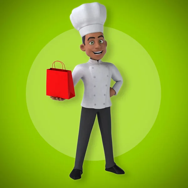 Chef-kok bedrijf tas — Stockfoto