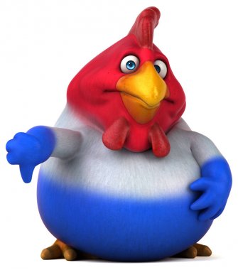 Fransız piliç - illüstrasyon