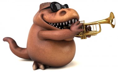 müzik komik çizgi film karakteri  