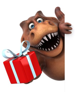 Hediye ile eğlenceli Trex