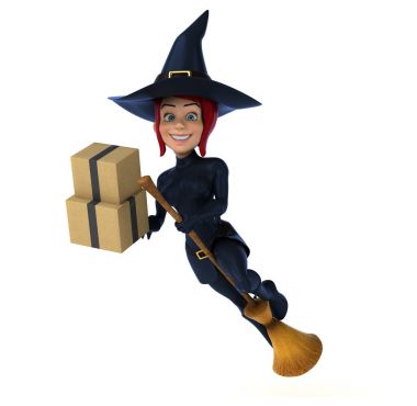 Seksi cadı holding kutuları 