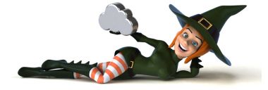 Seksi cadı holding bulut 