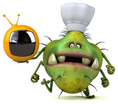 komik çizgi film karakteri TV holding 