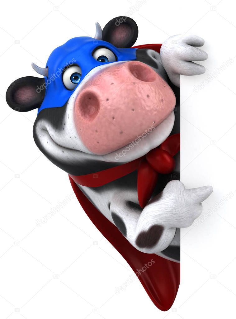 Super cow character 