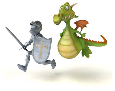 komik Knight ve ejderha