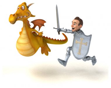 komik Knight ve ejderha